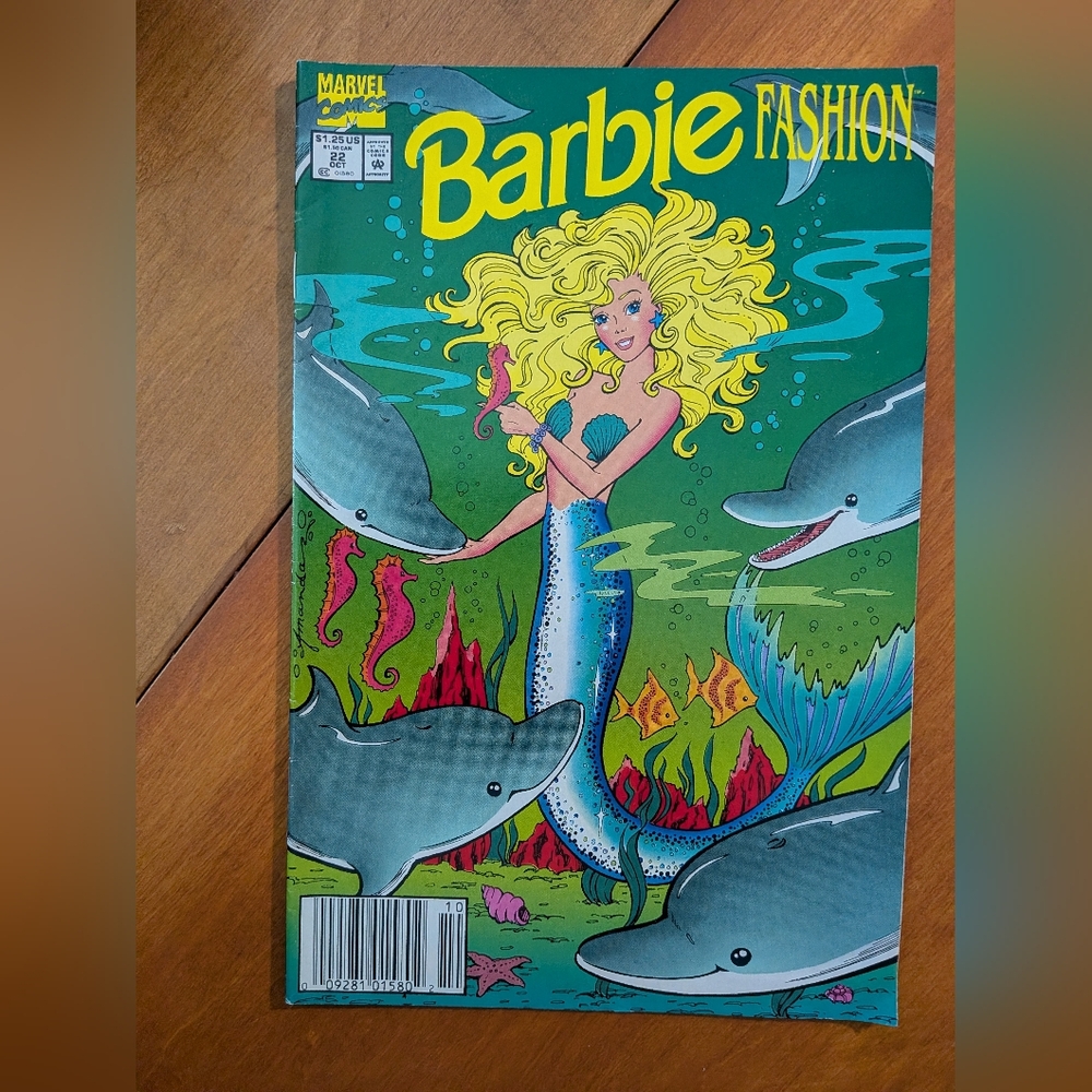 Barbie Fashion Comic #22 Marvel, 1992, Ungraded